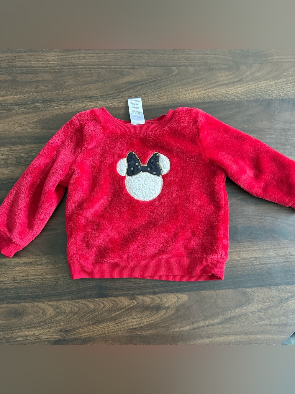 Girls Disney Minnie Mouse Christmas sweater